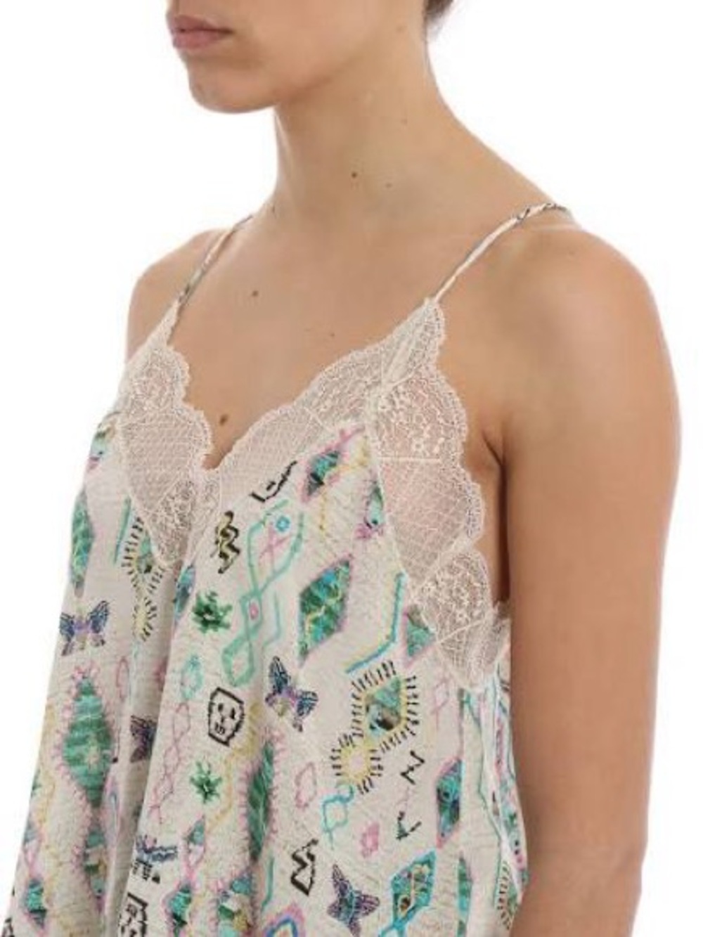 Zadig & Voltaire Risty Dress, kilim-patterned fabric. - Picture 3 of 7